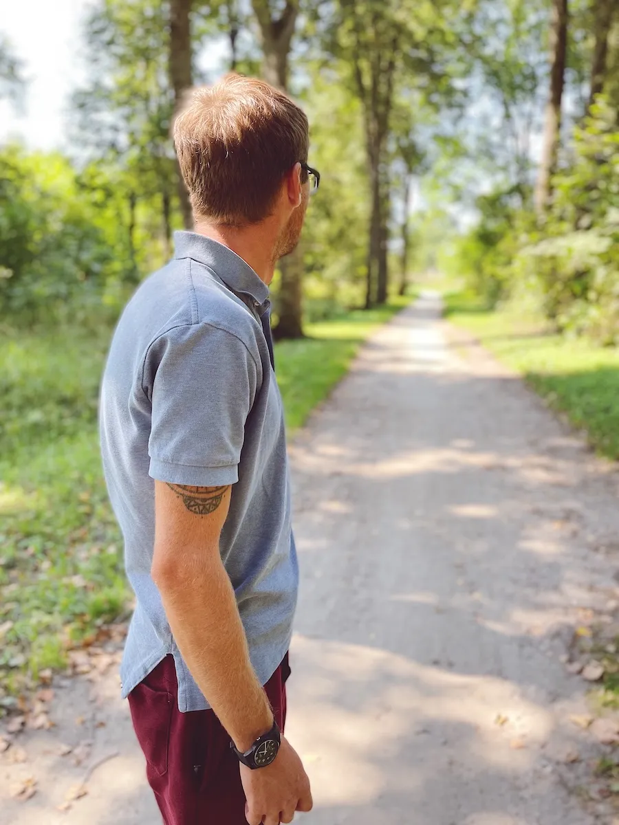 man walking on a path in the forest 2026 03 09 05 38 37 utc | Voyager Recovery Center